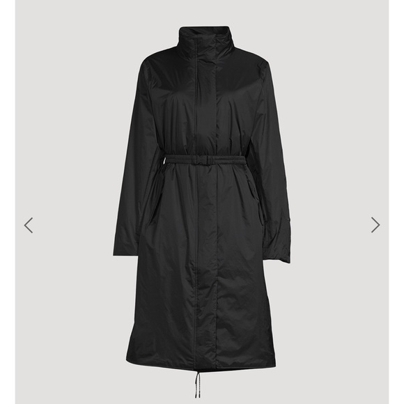 RAINS Long Padded Nylon Coat size M - Picture 12 of 12